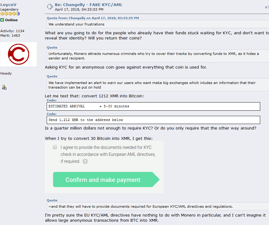 BitcoinTalk-Changelly