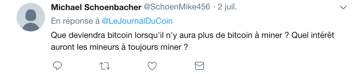 Question de la semaine