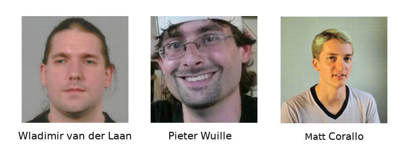 Wladimir van der Laan Pieter Wuille Matt Corallo