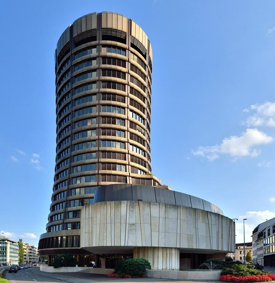 Siège de la Banque des règlements internationaux à Bâle