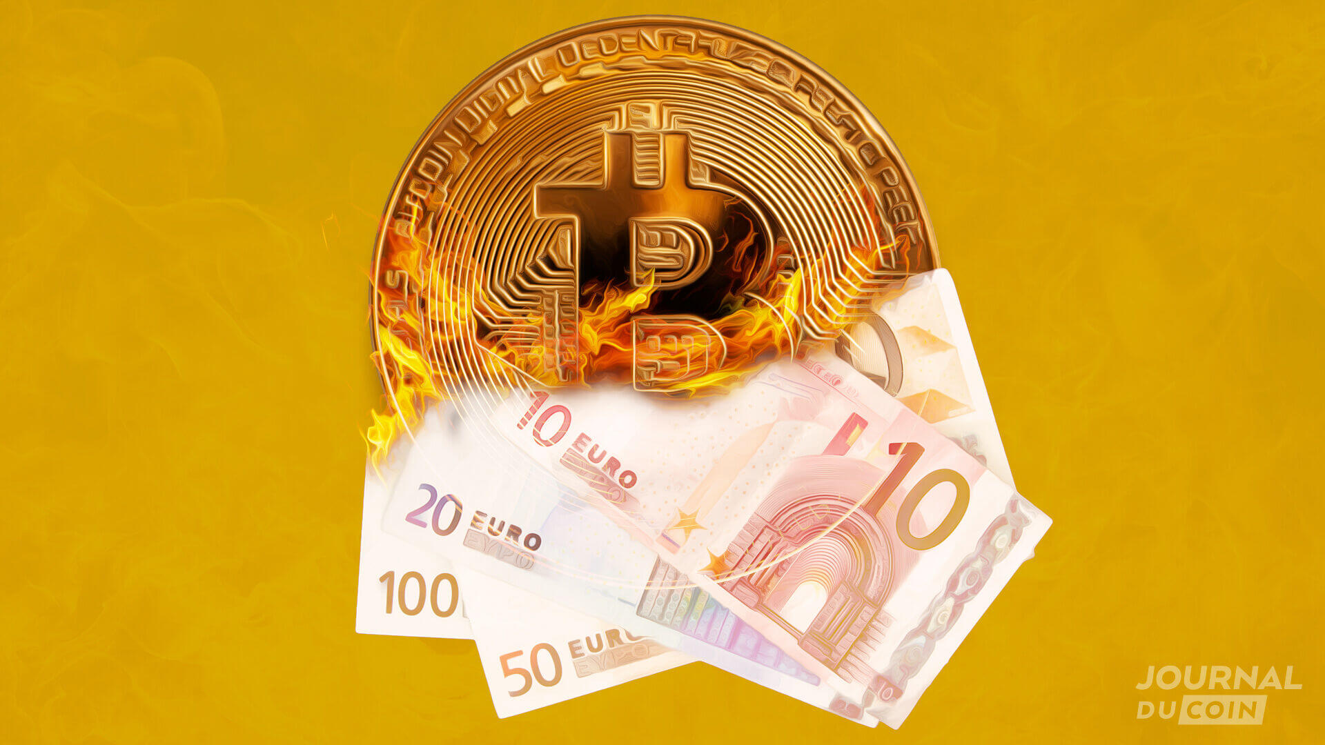 Des bitcoins qui brûlent les euros