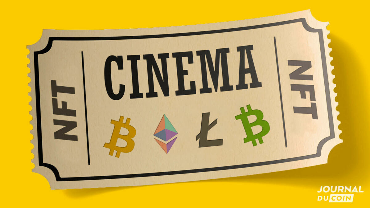 Ticket-Cinema-NFT-BTC-ETH-LTC-BCH. La Warner s'intéresse à la blockchain !