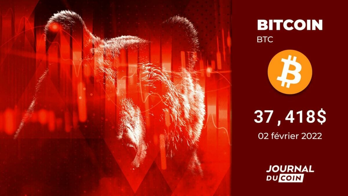 Bitcoin le 2 février 2022 - La rechute inévitable ? - Journal du Coin