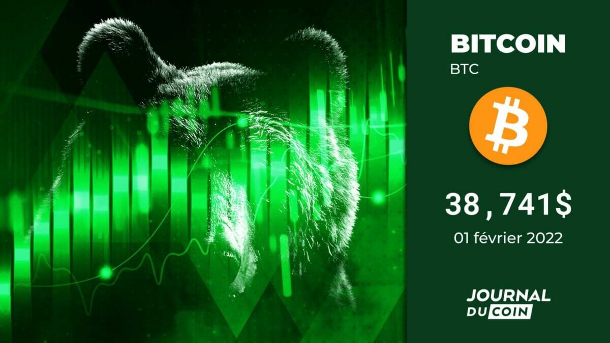 Bitcoin le 1er février 2022 - Ils sont de retour - Journal du Coin
