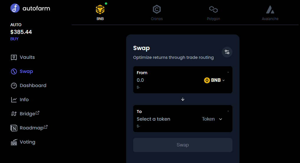 Swap sur autofarm