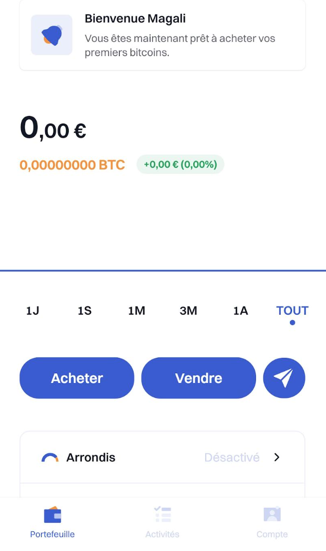 Acheter du Bitcoin