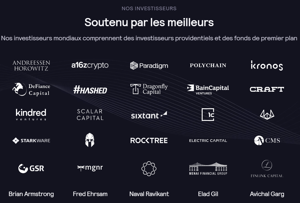 En levant plus de 65 millions de dollars aupres des poids lourds de l'univers crypto, dYdX a su prouver la pertinence de son approche