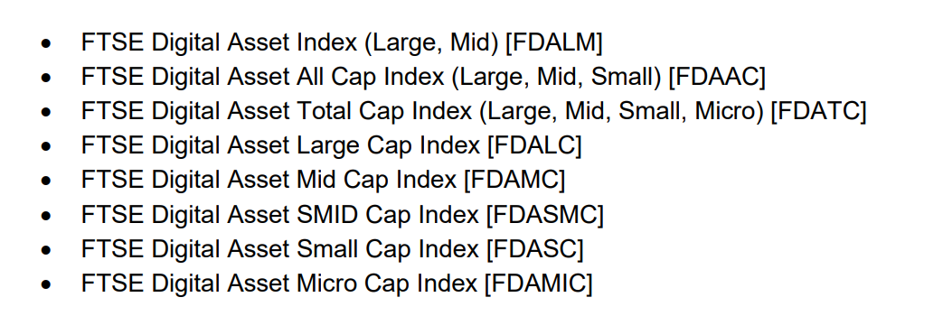 FTSE Russel va mettre à la disposition du public huit nouveaux indices pour suivre le marché des cryptos au plus près. Ils concerneront toutes les tailles de capitalisation, des plus importantes aux plus petites. La Bourse de Londres se jette complètement dans les cryptos et se positionne en leader du secteur avec le FTSE Digital Asset Index.