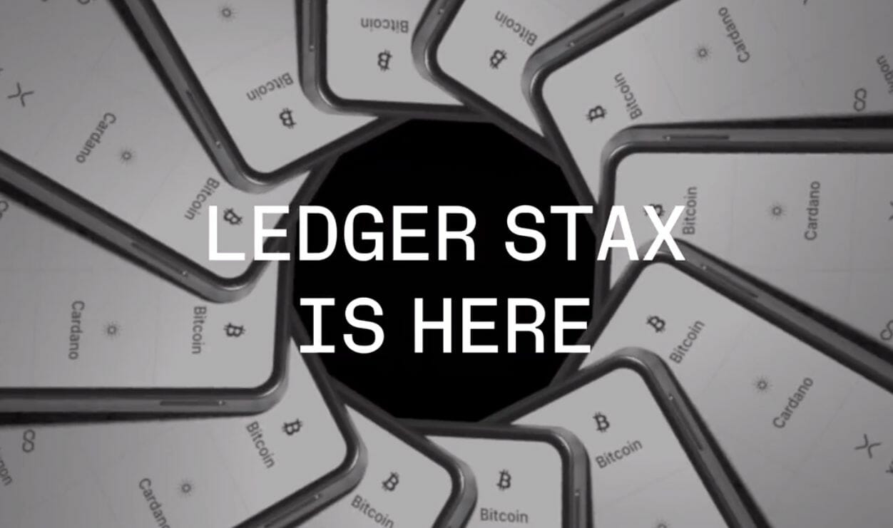 Présentation du Wallet Stax de Ledger