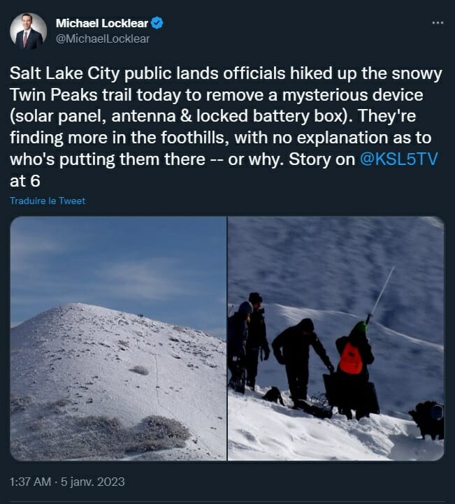 Des antennes relais potentiellement en lien avec la crypto sont dispersées aux quatre coins de la montagnes, ce qui ne facilite pas leur retrait.