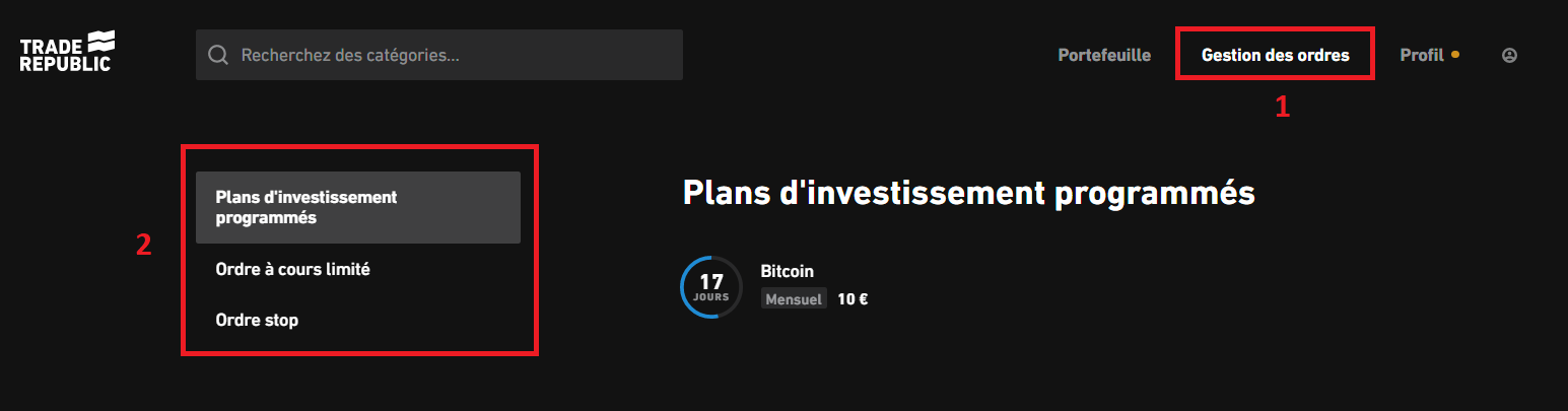 Vos stratégies d'achat et de vente de bitcoin ou solana sont rassemblées dans une interface très facile d'utilisation