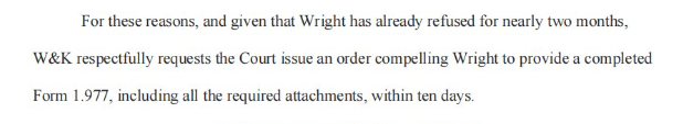 Craig « Faketoshi » Wright va-t-il risquer de continuer à jouer les sourdes oreilles ?