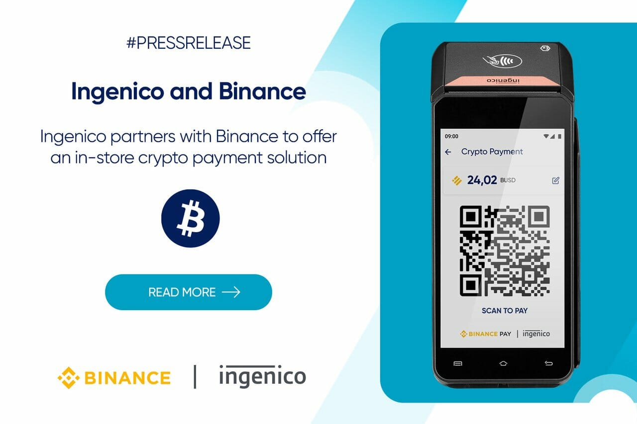 Avec Binance Pay et les terminaux Ingenico, payer en cryptomonnaie devient plus facile.