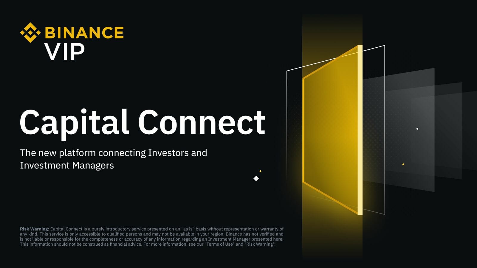 Binance dévoile sa plateforme Capital Connect