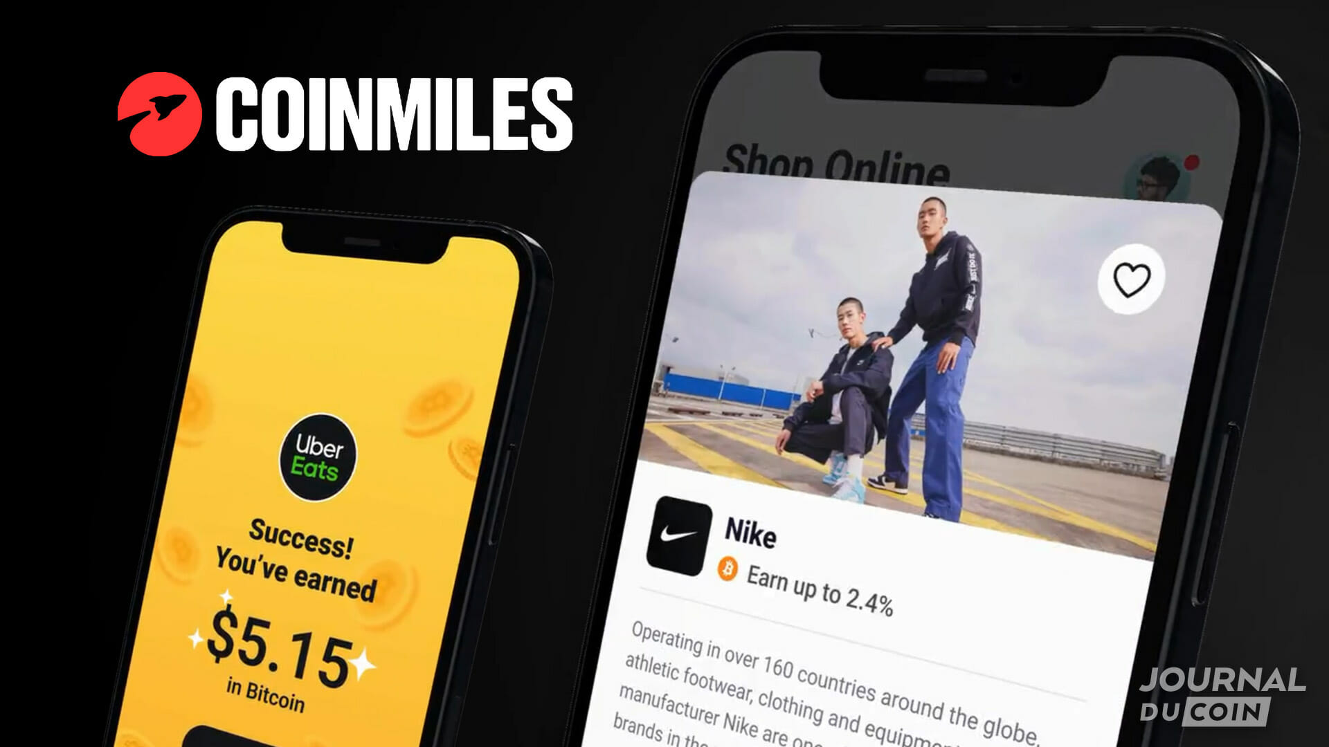 Coinmiles - Achetez en ligne, recevez du cashback en bitcoin - Journal du  Coin