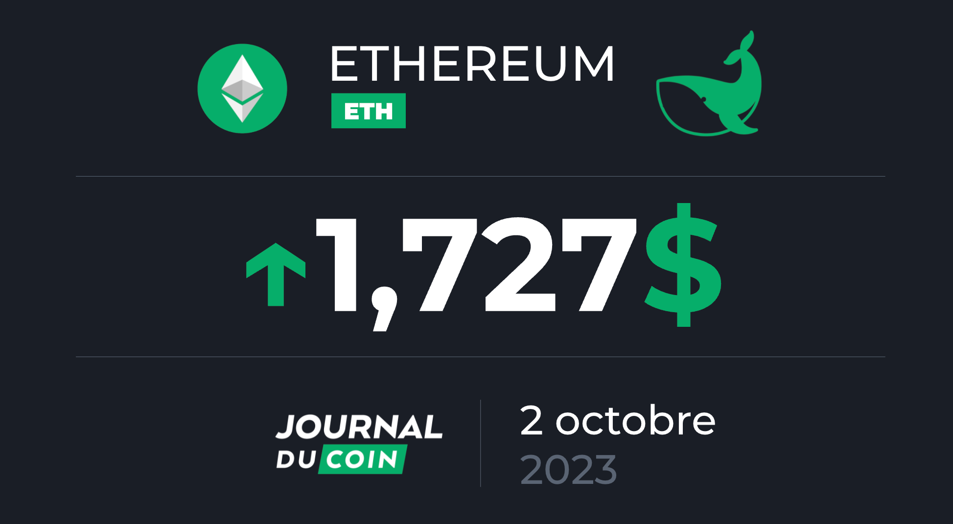 Ethereum le 2 octobre – Attention à la résistance à 1 770 $ pour ETH