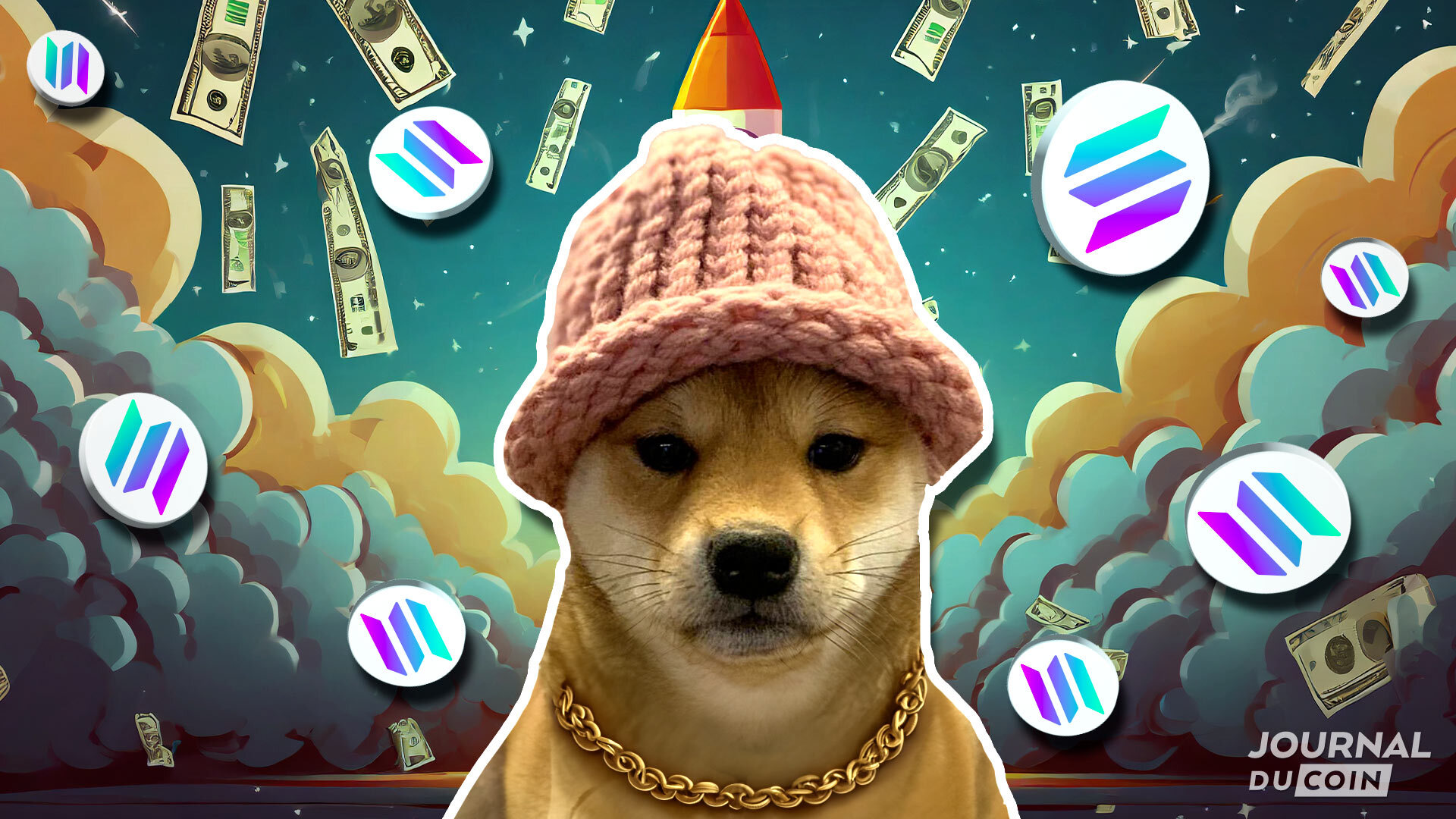 1 clic, 1 chien et 100 000 $ : les memecoins sont de retour sur Solana