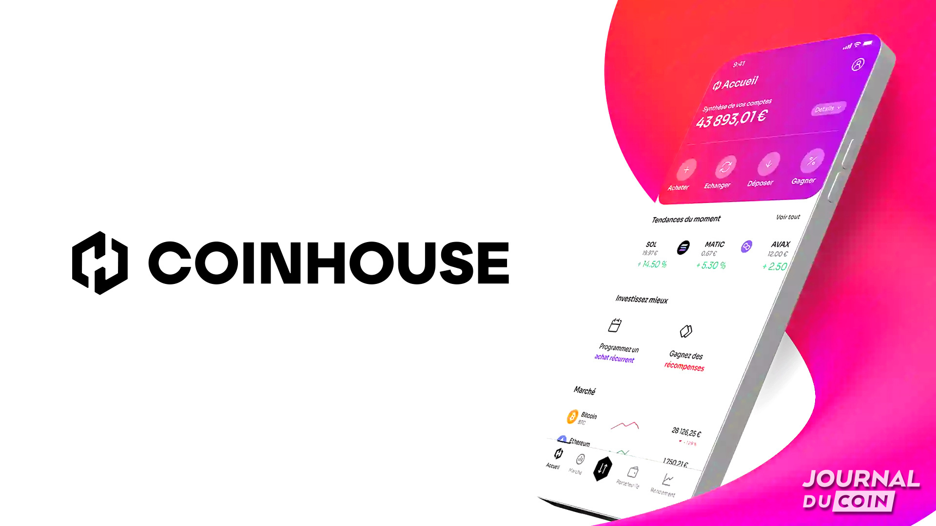 Coinhouse, la plateforme crypto française baisse ses tarifs