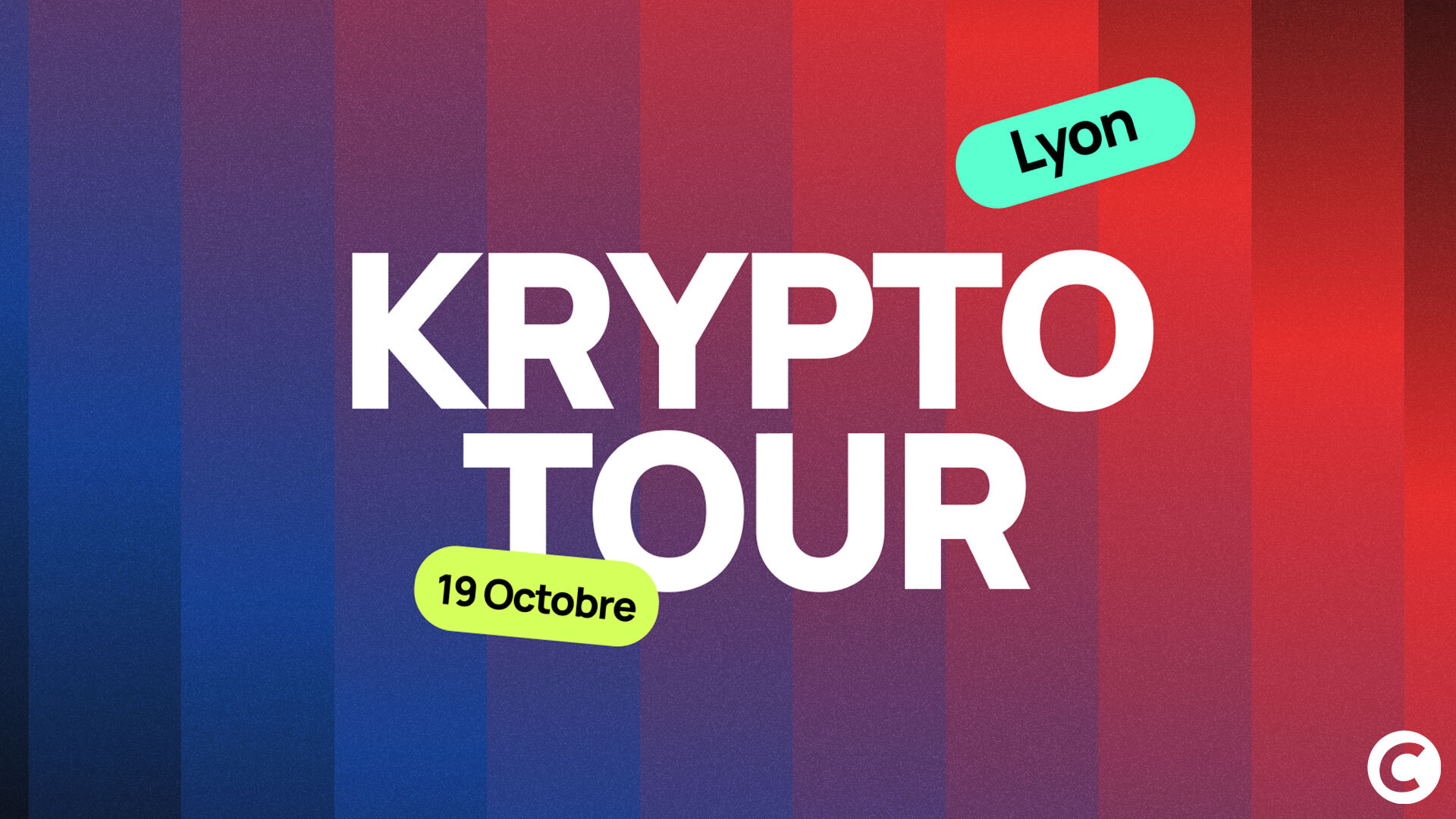 Cryptomonnaies et Web3 : Le KRYPTO-TOUR 2024 pose ses valises à Lyon le 19  octobre prochain - Journal du Coin