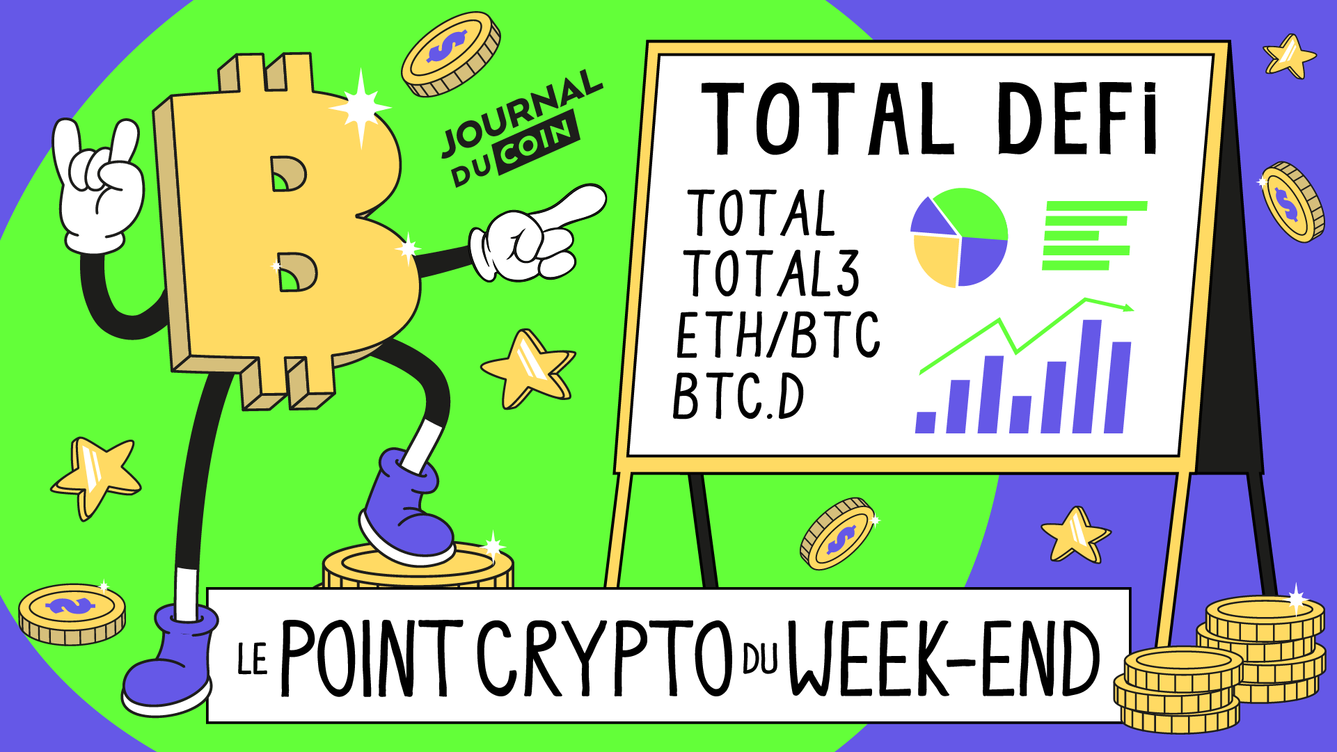 Bitcoin continue de temporiser et ethereum reprend en force, un contexte idéal pour les altcoins ?