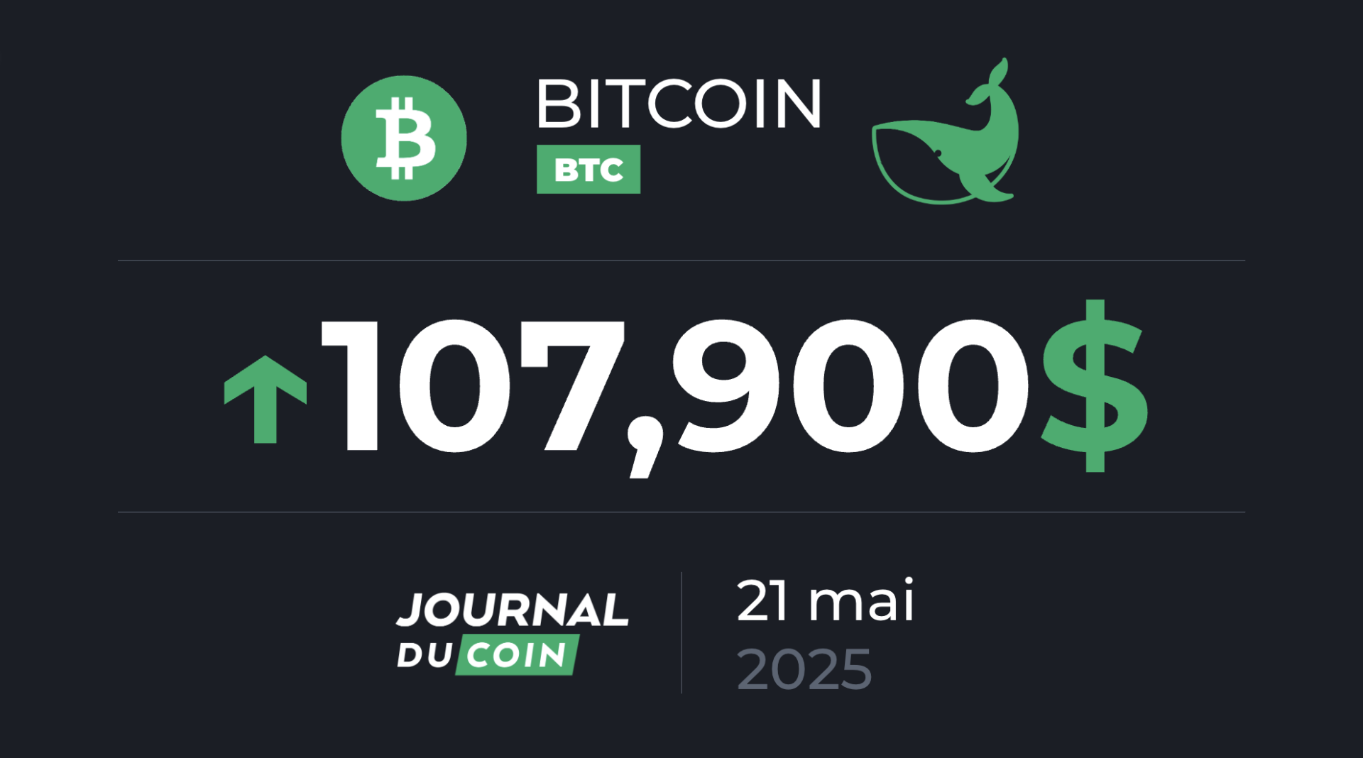 Bitcoin le 21 mai – FOMO sur le BTC ?
