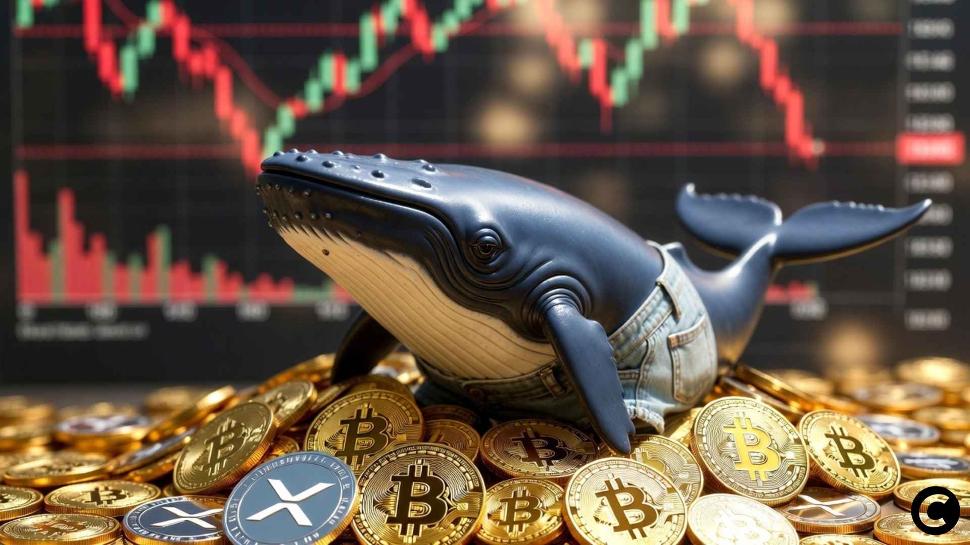 Bitcoin et XRP : Une baleine parie 140 millions de dollars sur la baisse des prix