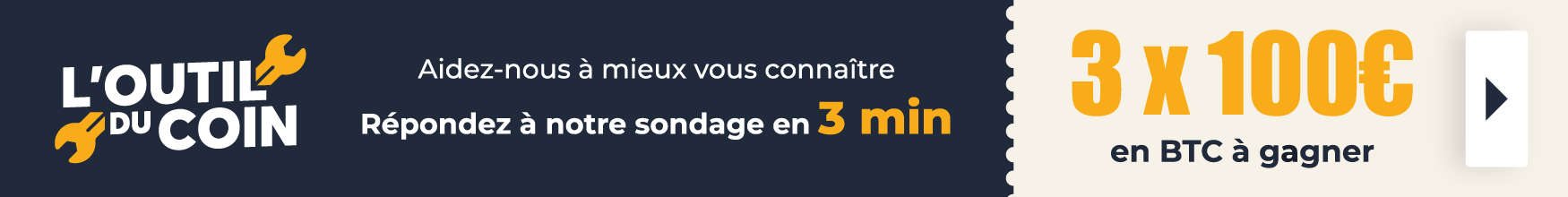 Sondage l'outil du coin