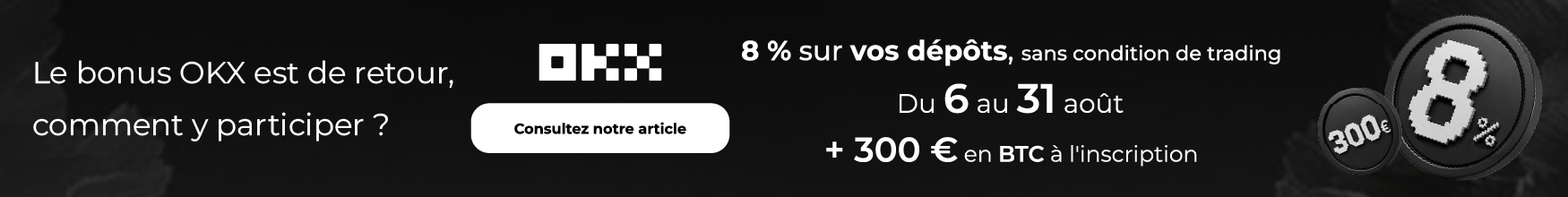 Le bonus OKX est de retour, comment y participer?